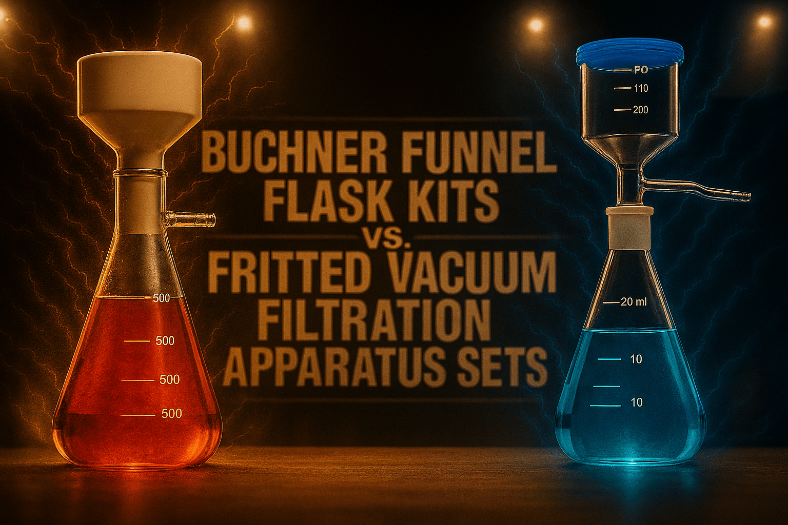 Buchner Funnel vs. Frit Filter Vacuum Apparatus: Key Differences, Benefits, and Best Uses - TN LAB Supply