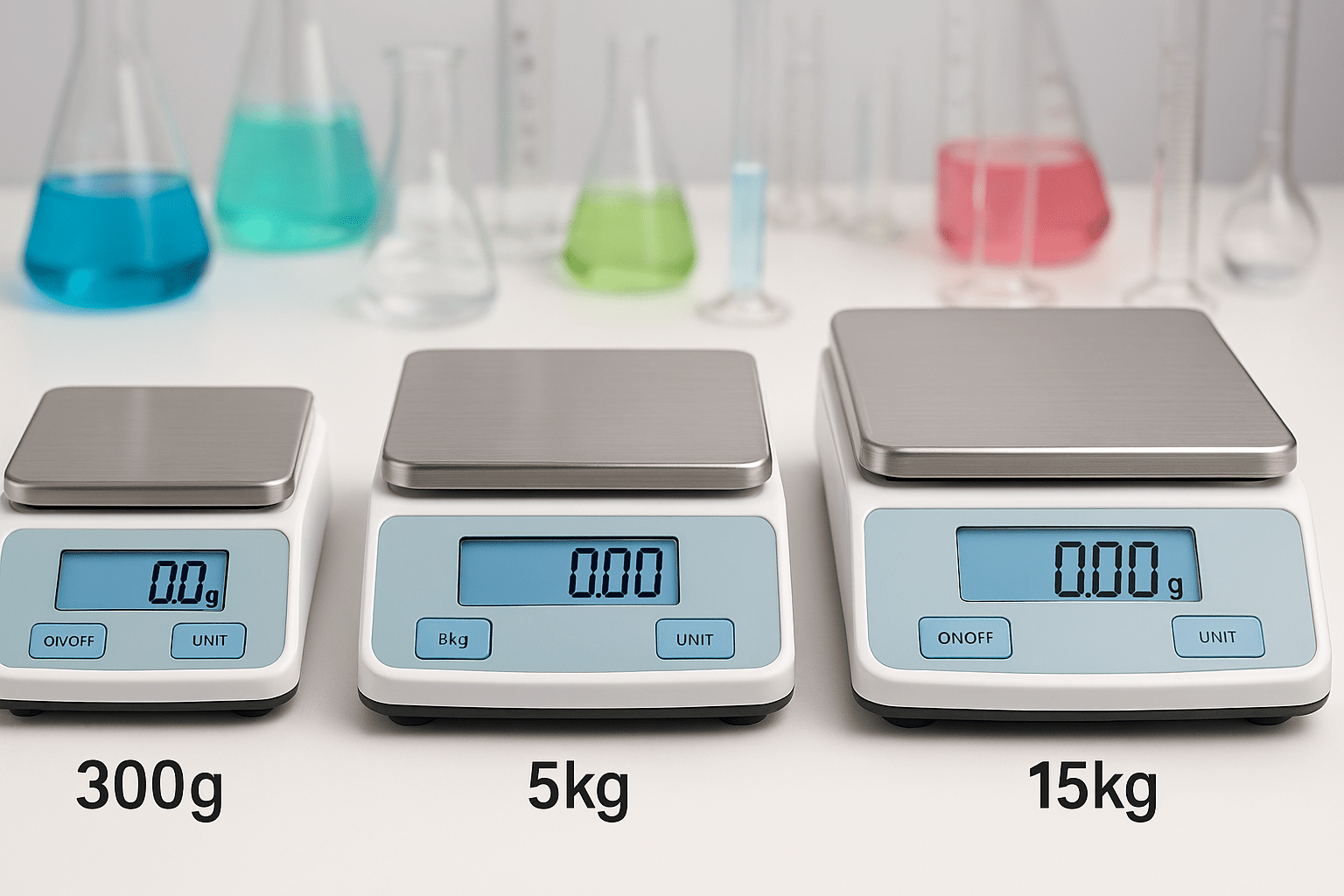 Digital Laboratory Scales from 300g to 15kg: Essential Weighing Equipment for Modern Laboratories - TN LAB Supply