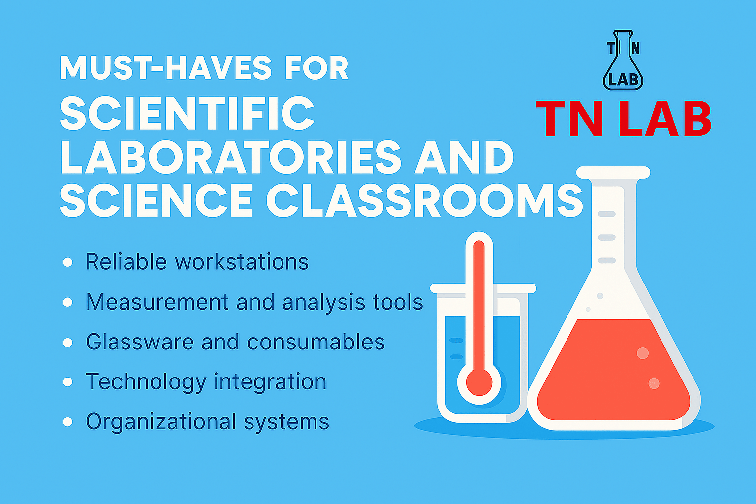Must-Haves for Scientific Laboratories and Science Classrooms - TN LAB Supply