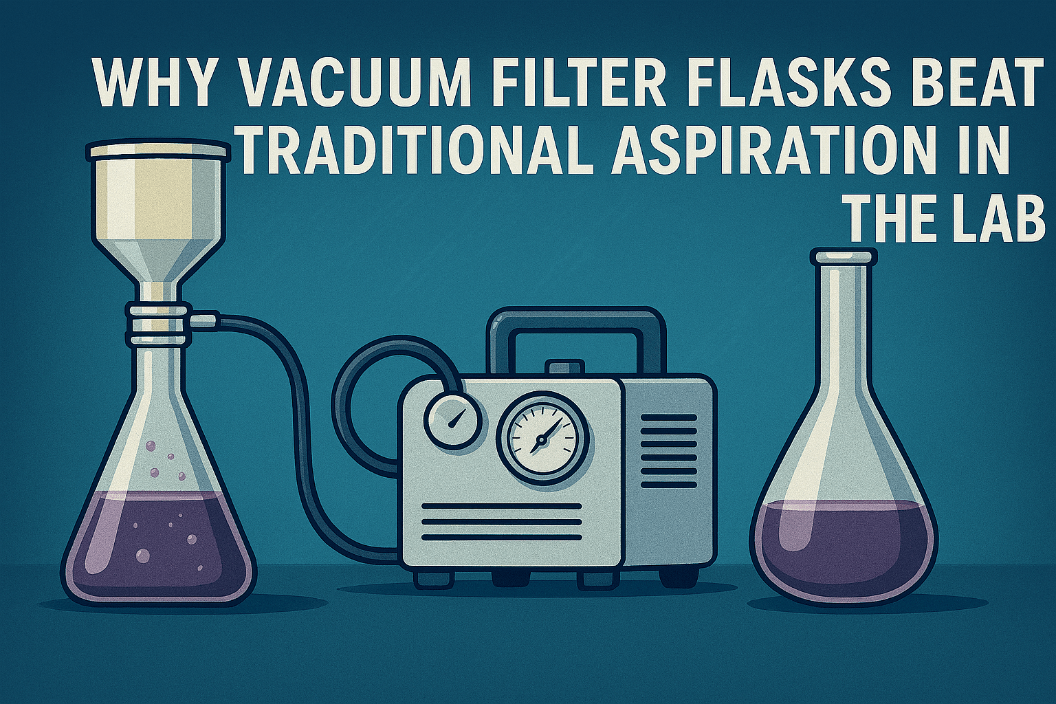 Why Vacuum Filter Flasks Beat Traditional Aspiration in the Lab - TN LAB Supply