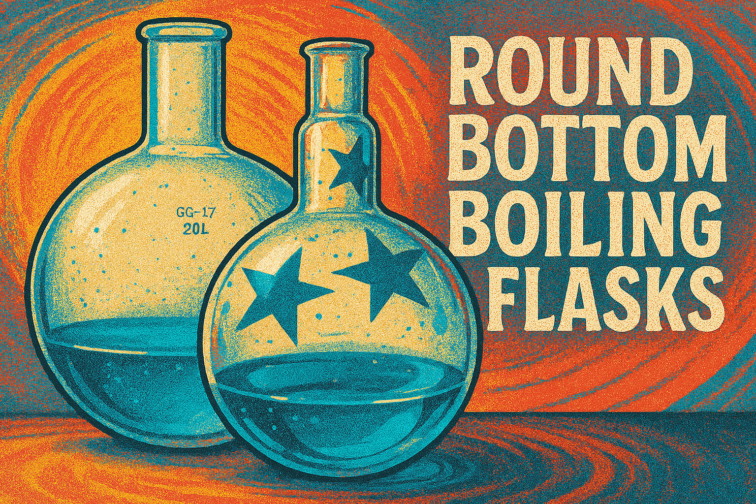 Borosilicate Glass Round Bottom Boiling Flasks - TN LAB Supply