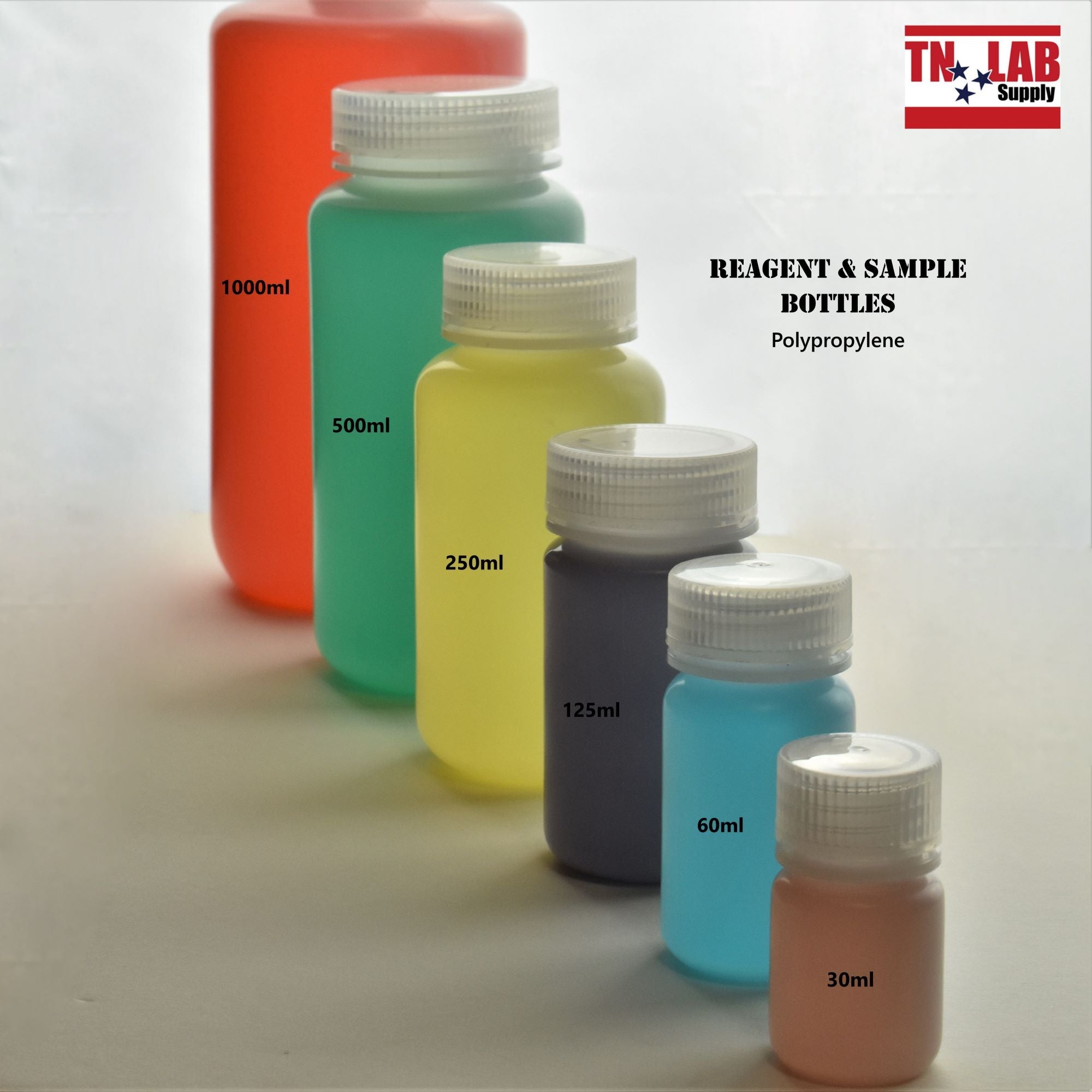 Reagent & Sample Bottles - TN LAB Supply
