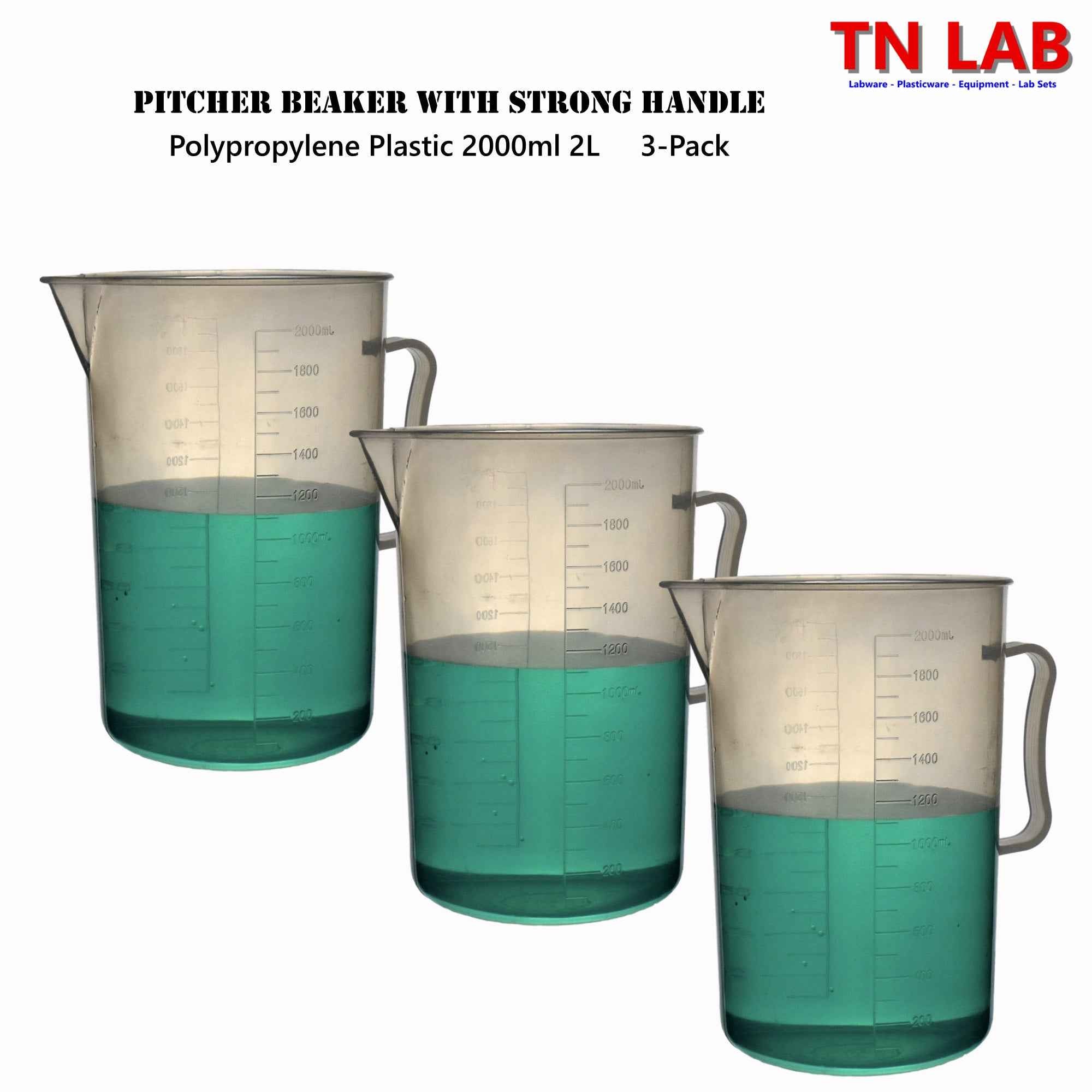 Pitcher Beaker Polypropylene Plastic Family