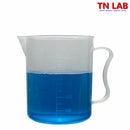 TN LAB Supply Pitcher Beaker 500ml Lab Quality Polypropylene with Handle