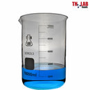 Beaker Borosilicate Glass with Graduations Huge 10,000ml 10L COSMETIC 2nds
