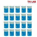 TN LAB Beaker 10ml Borosilicate 3.3 Glass 20-Pack