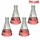 TN LAB 500ml Erlenmeyer Conical Flask Borosilicate 3.3 Glass 4-Pack