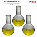 TN LAB Supply 250ml Flat Bottom Boiling Flask 3-Pack