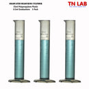 TN LAB Supply Graduated Measuring Cylinder 25ml Polypropylene Plastic PP GMC 3-Pack