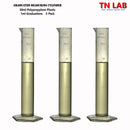 TN LAB Supply Graduated Measuring Cylinder PP 50ml Polypropylene Plastic GMC 3-Pack