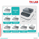TN LAB Supply MDB-100C Mini Dry Bath Incubator Digital Control with Heating and Cooling Joanlab Labfish Options