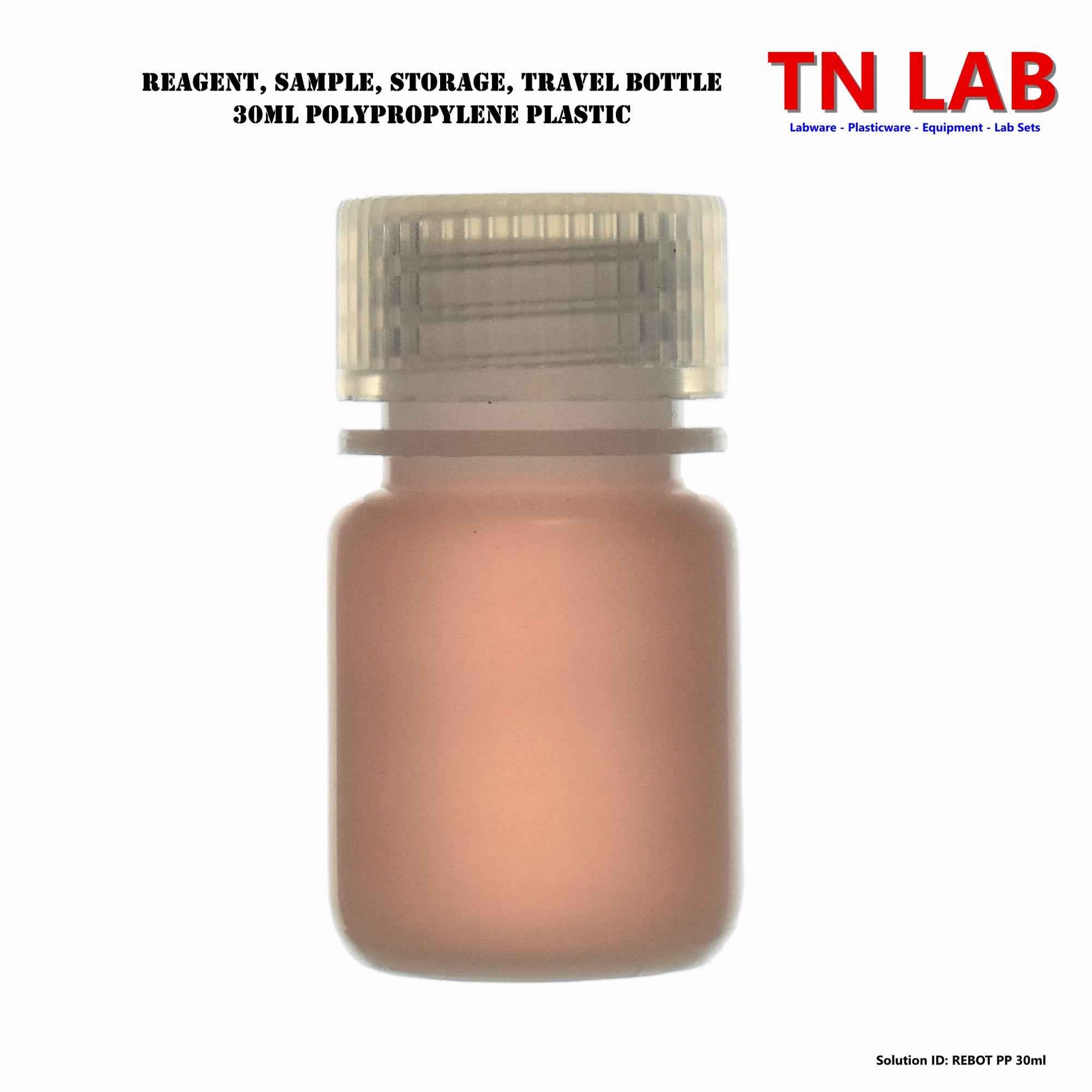 Reagent Wide-Mouth Sample Storage Bottle Polypropylene Plastic Family