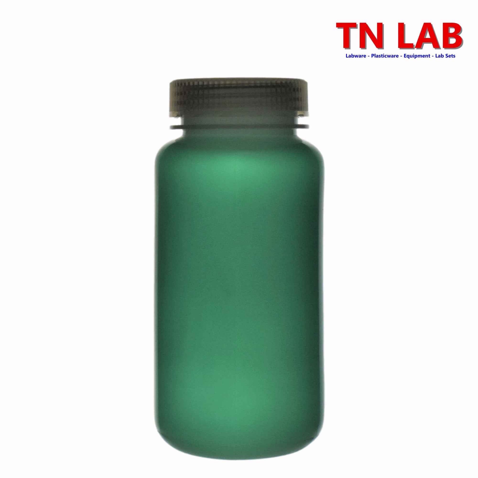 Reagent Wide-Mouth Sample Storage Bottle Polypropylene Plastic 500ml 1 Pint