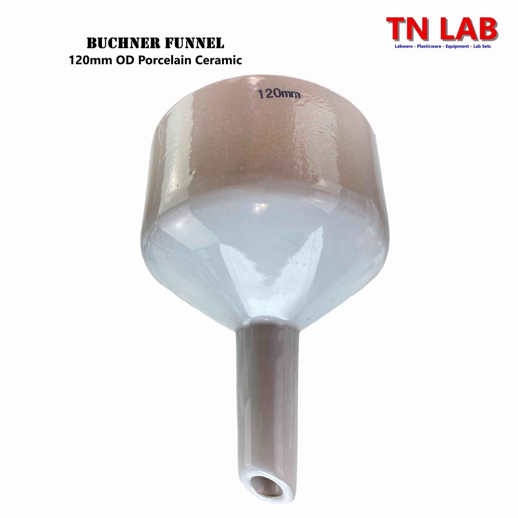 Buchner Funnel Kit Filter Flask SET 120mm Funnel and 1000ml 1L Vacuum Flask - TN LAB Supply