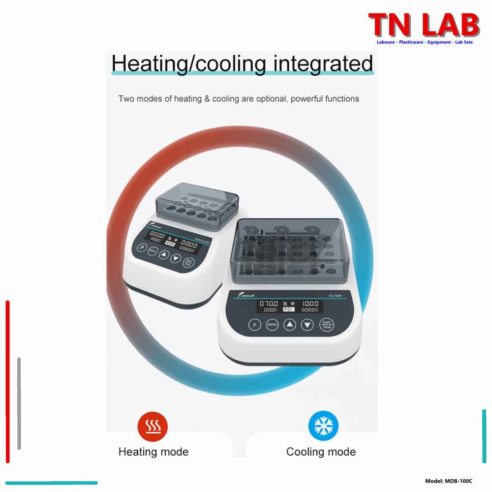 Dry Bath Incubator MDB - 100C Mini - TN LAB Supply
