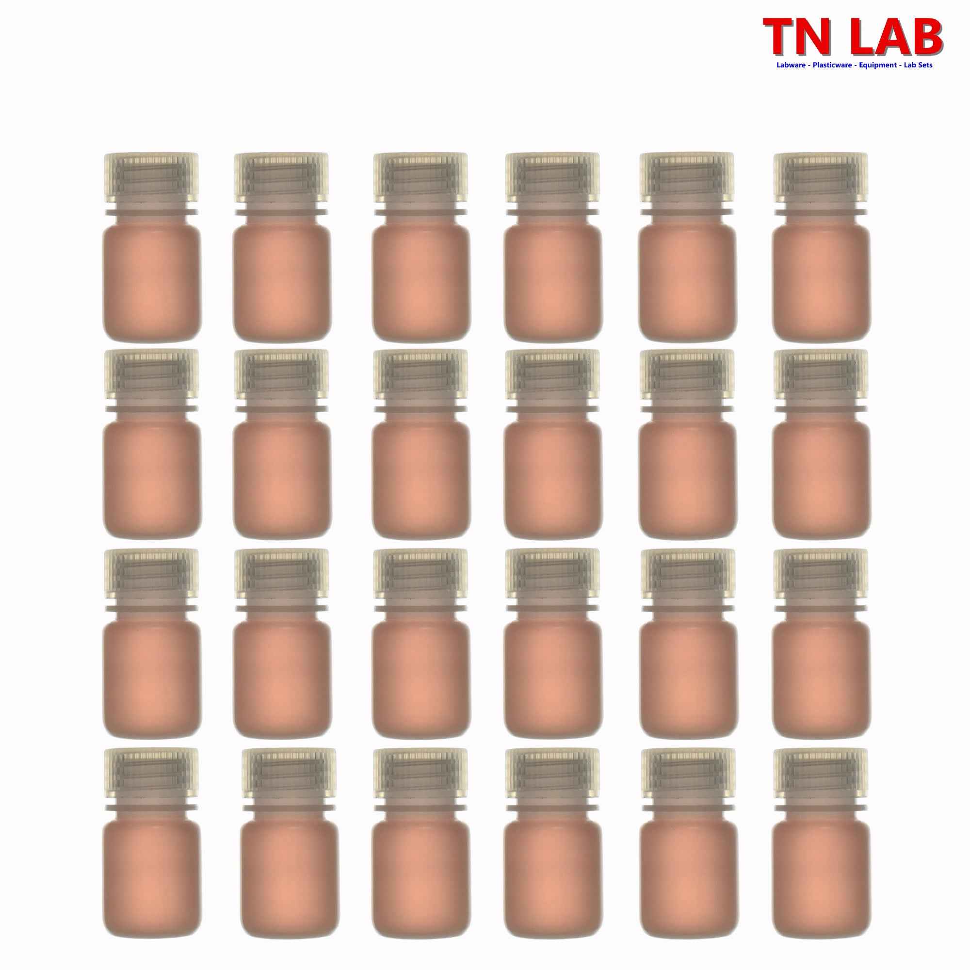 Reagent Wide - Mouth Sample Storage Bottle Polypropylene Plastic 30 ml 1oz - TN LAB Supply