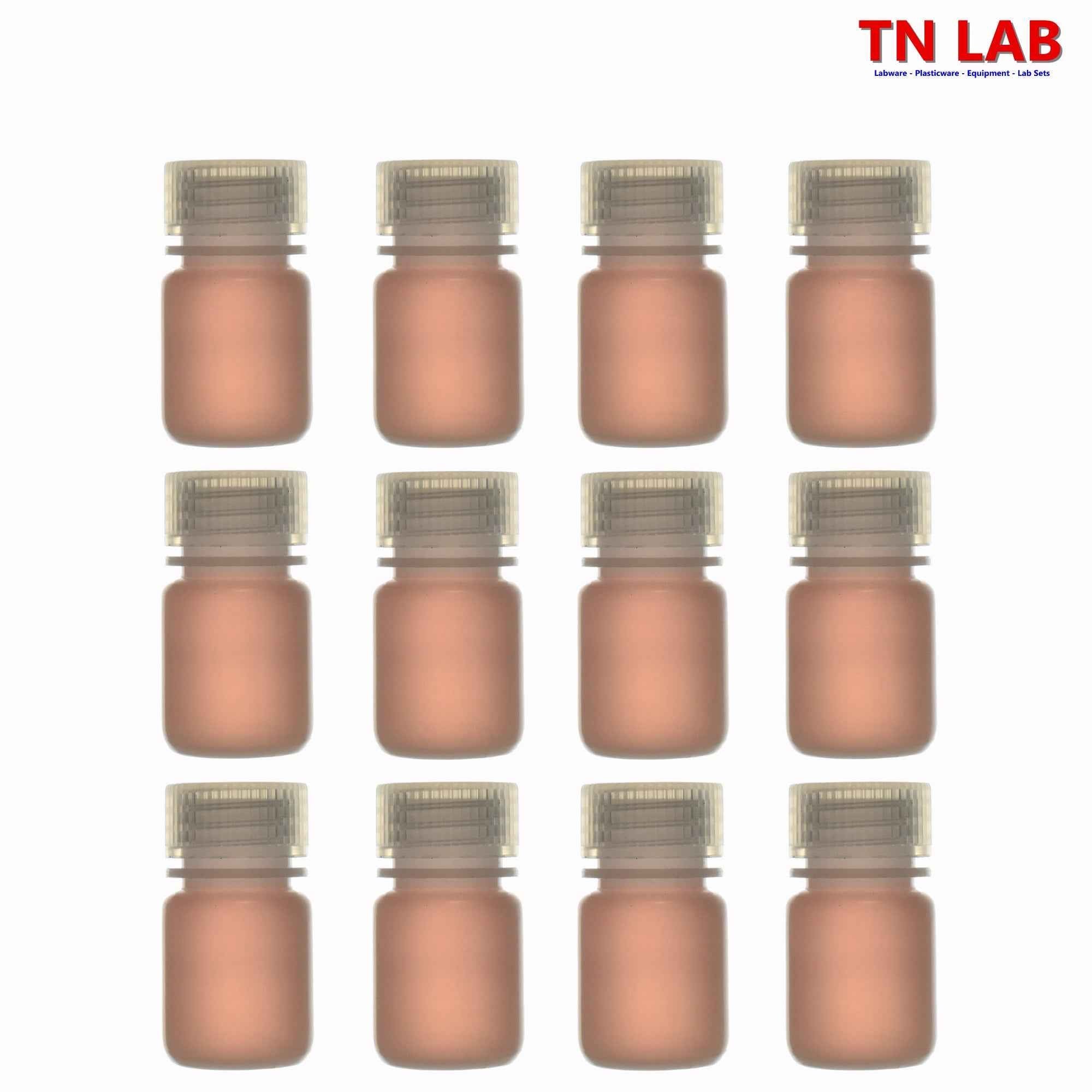 Reagent Wide - Mouth Sample Storage Bottle Polypropylene Plastic 30 ml 1oz - TN LAB Supply