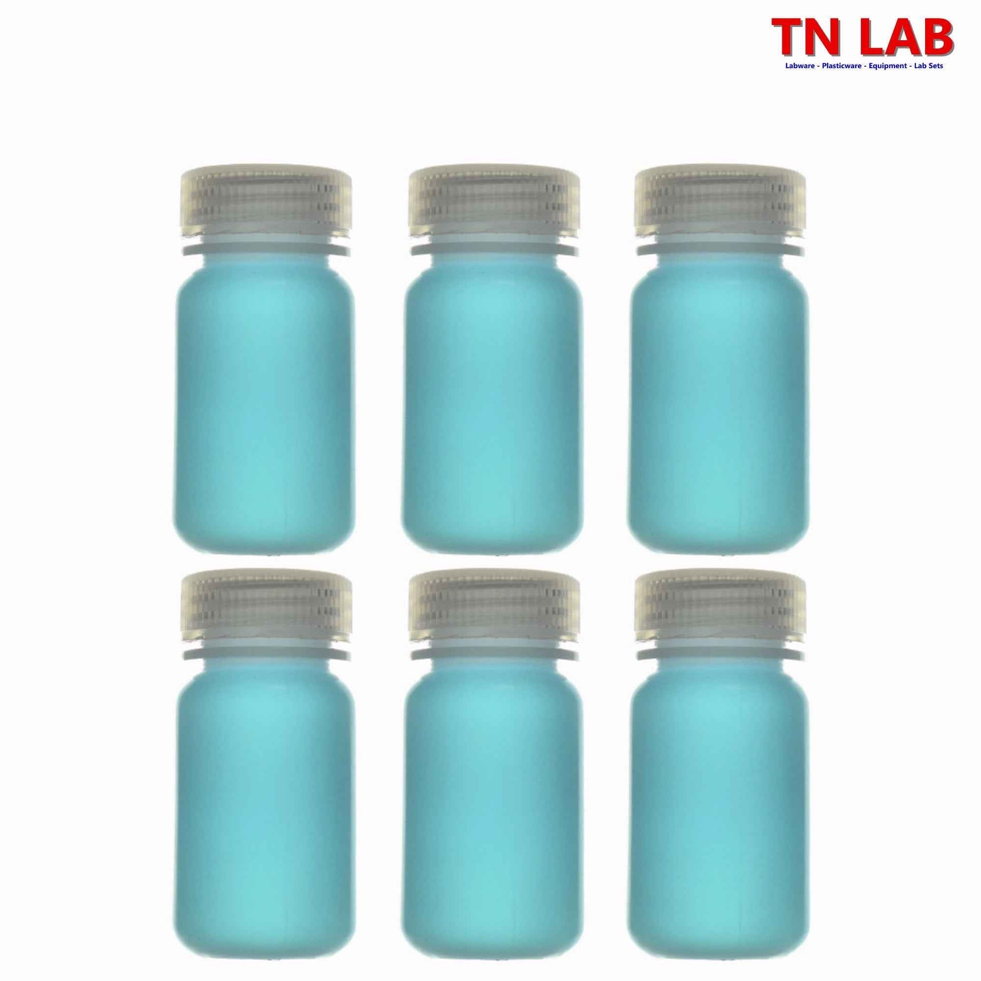 Reagent Wide - Mouth Sample Storage Bottle Polypropylene Plastic 60 ml - 2oz - TN LAB Supply
