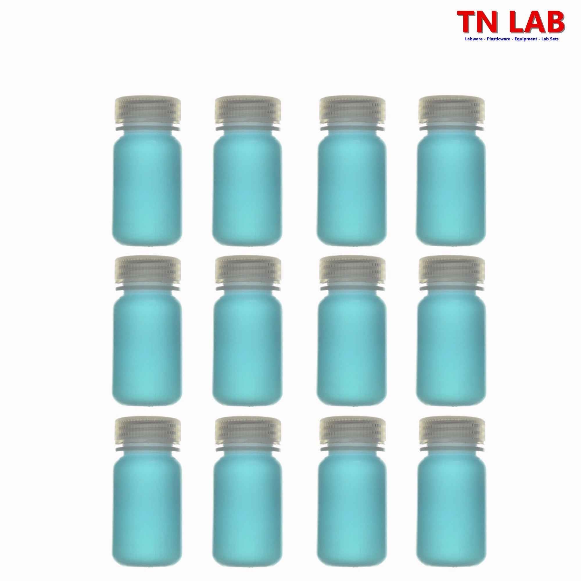 Reagent Wide - Mouth Sample Storage Bottle Polypropylene Plastic 60 ml - 2oz - TN LAB Supply