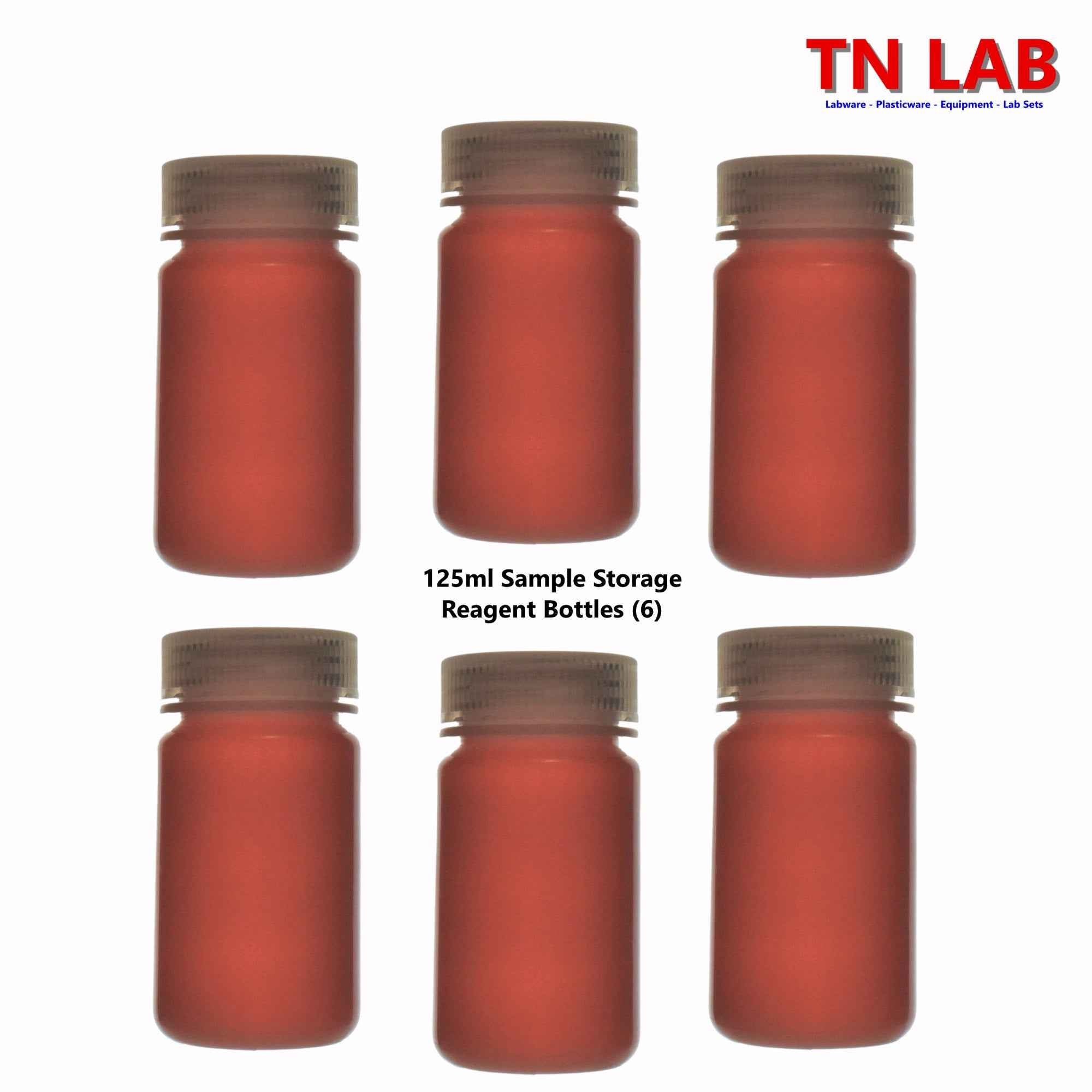 Reagent Wide - Mouth Sample Storage Bottle Polypropylene Plastic Family - TN LAB Supply