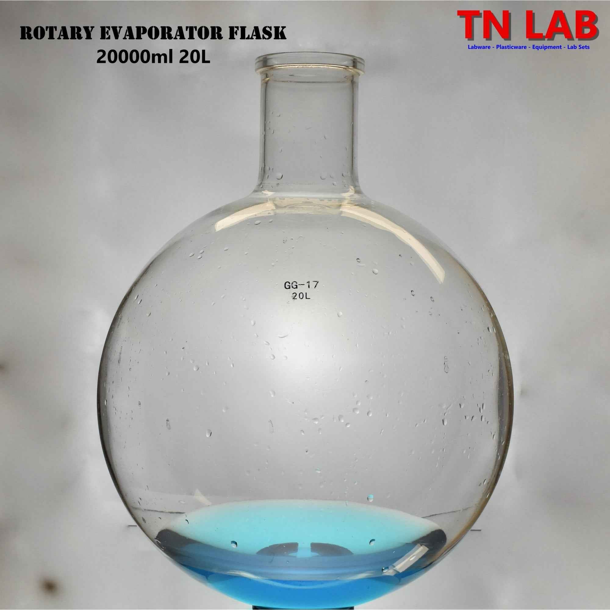 Round Bottom Boiling Flask Huge 20000ml 20L Rotovap Flask Replacement Rotary Flask - TN LAB Supply