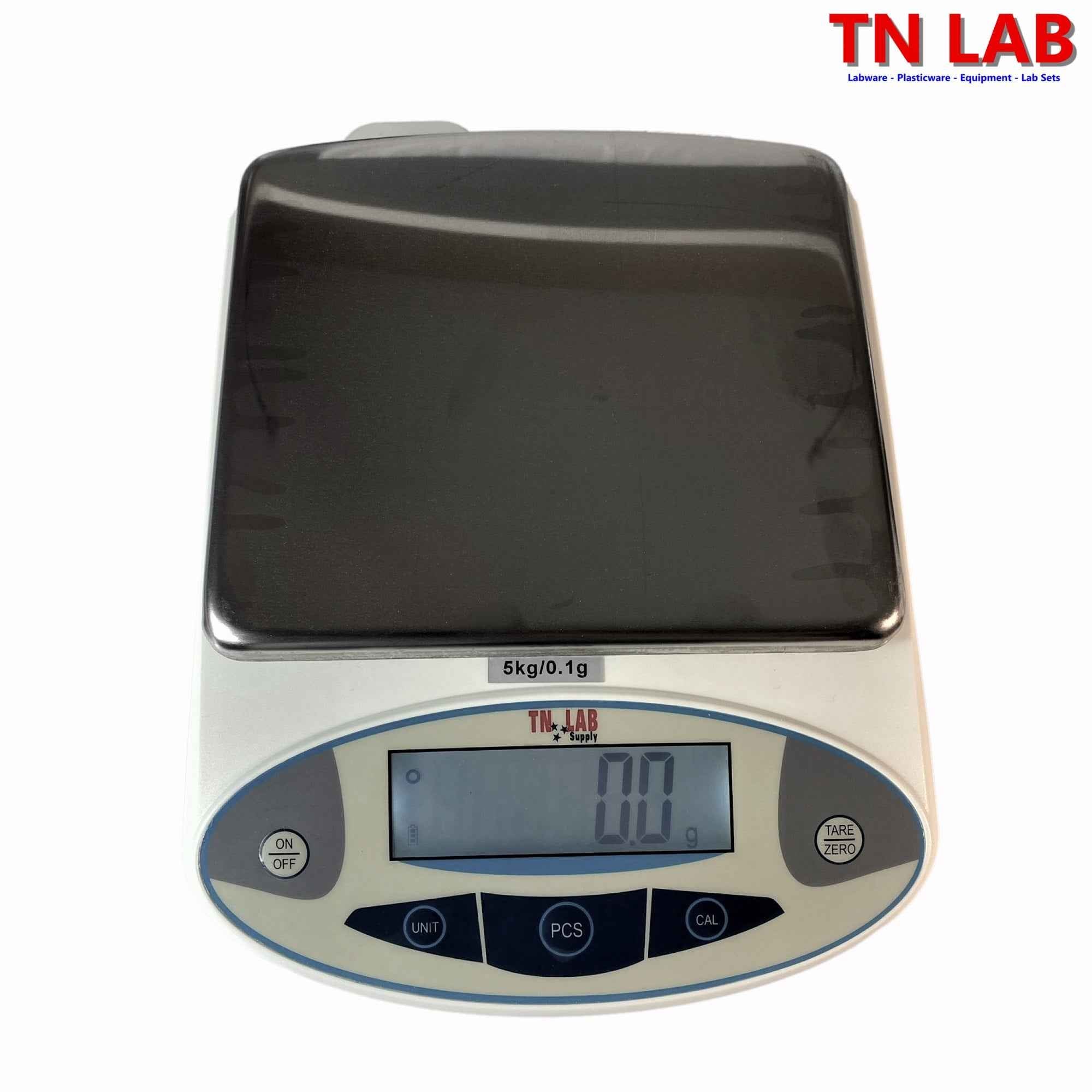 Scale Digital Electronic - 0.1 gram Precision - 5kg Max Laboratory Chemistry Kitchen Scientific Digital Scale - TN LAB Supply