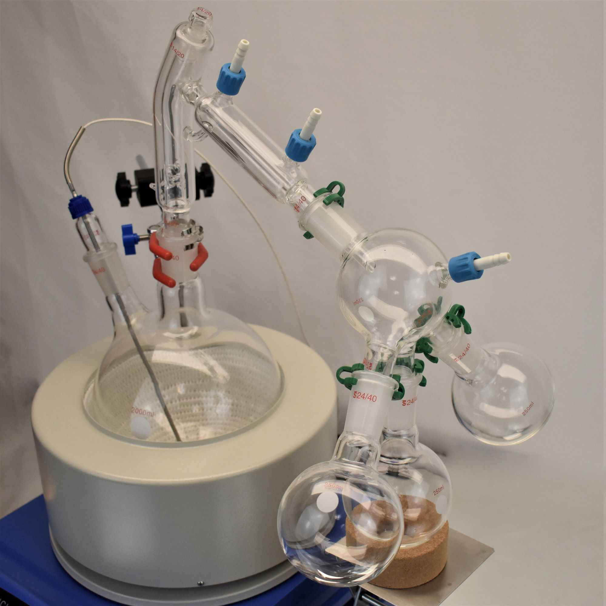 Short - Path Distillation System 2000ml 2L Essential Oil Distillation - TN LAB Supply