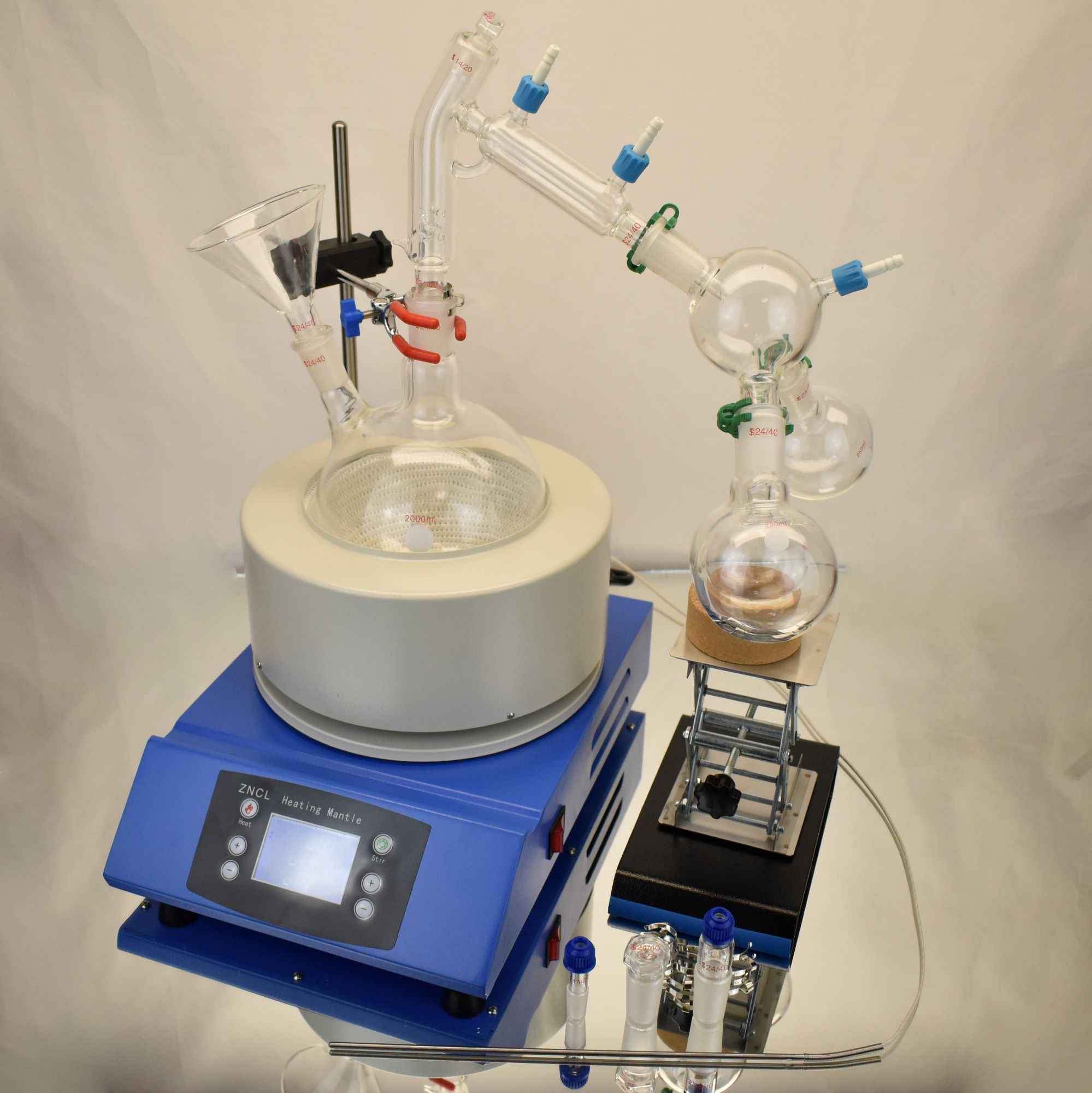 Short - Path Distillation System 2000ml 2L Essential Oil Distillation - TN LAB Supply