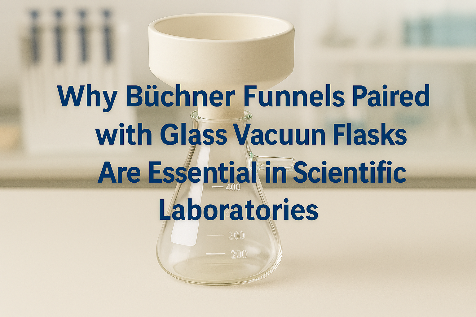 Why Büchner Funnels Paired with Glass Vacuum Flasks Are Essential in Scientific Laboratories