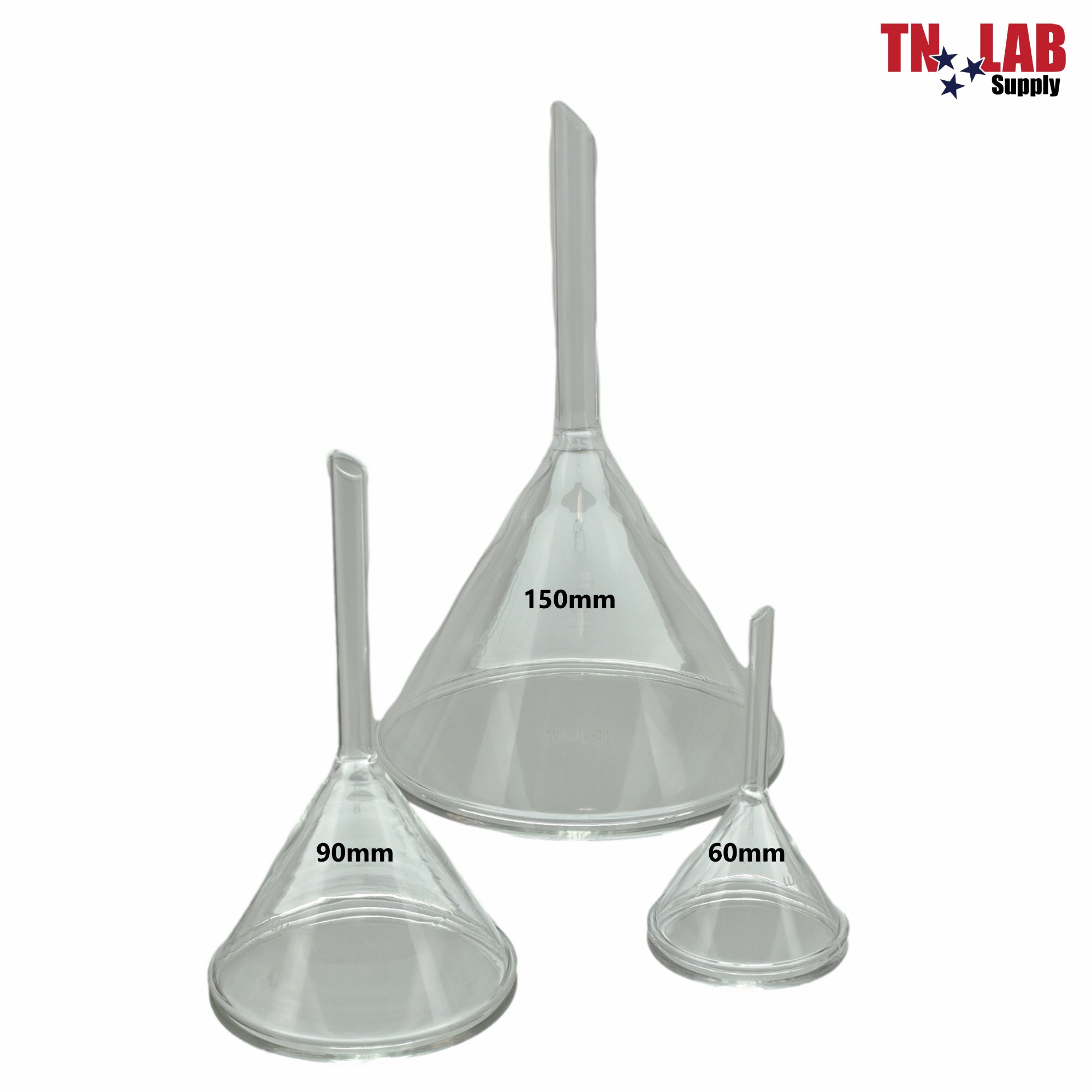 Funnels Glass - TN LAB Supply
