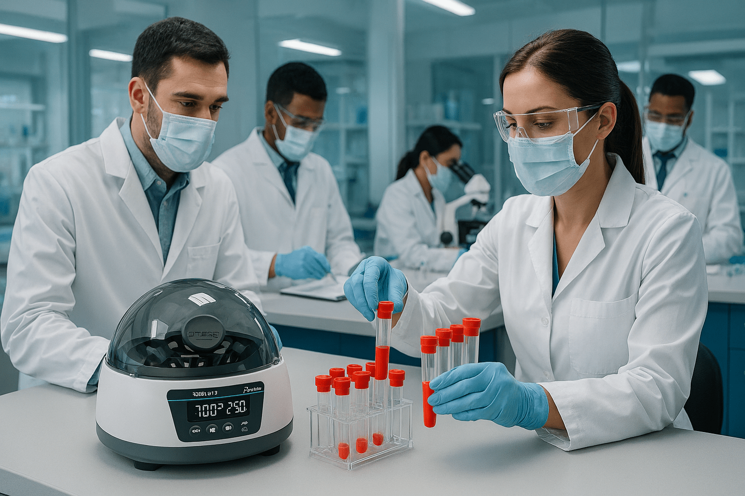 Centrifuge and Centrifuge Test Tubes - TN LAB Supply