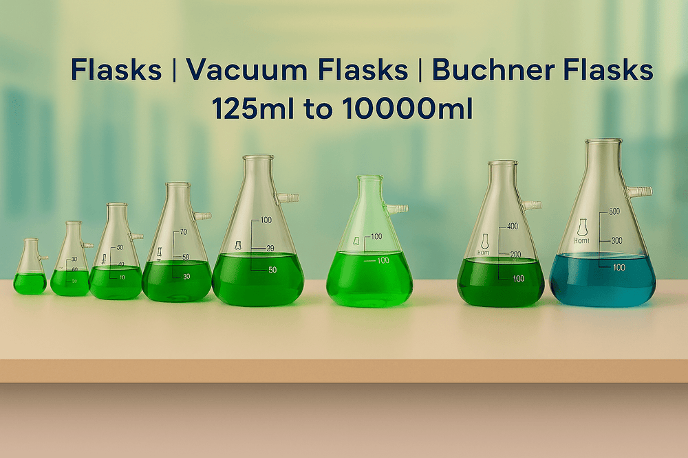 Filter Vacuum Flasks Borosilicate Glass 125 ml to 10000ml – Page 2