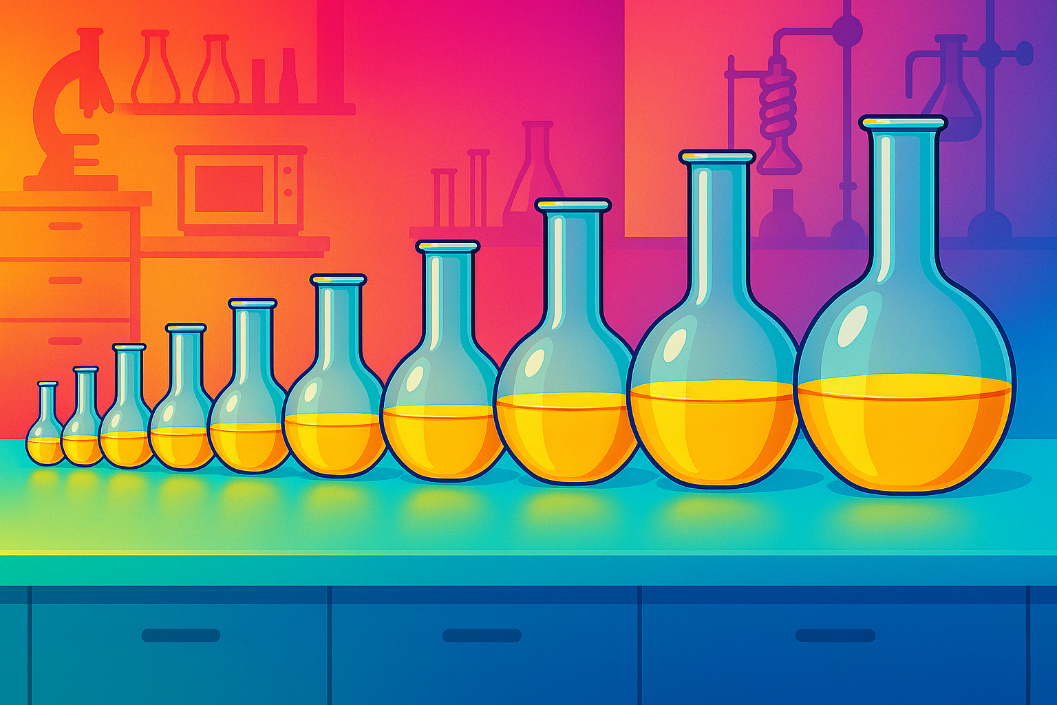 TN LAB stocks 9 sizes of Borosilicate 3.3 Glass Flat Bottom Boiling Flasks from 50ml to 10,000ml/10L