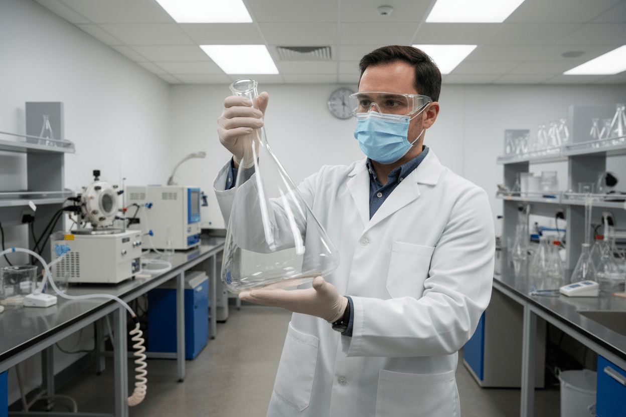 Laboratory Glassware Huge 5 Liter and 10 Liter Sizes Borosilicate Glassware - TN LAB Supply