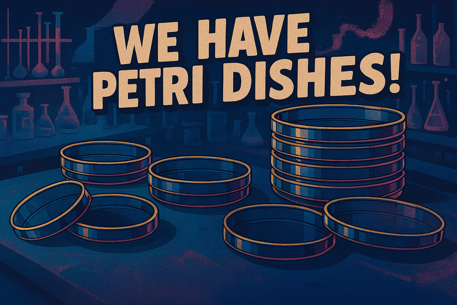 Laboratory Quality Sterile Plastic Petri Dishes - TN LAB Supply