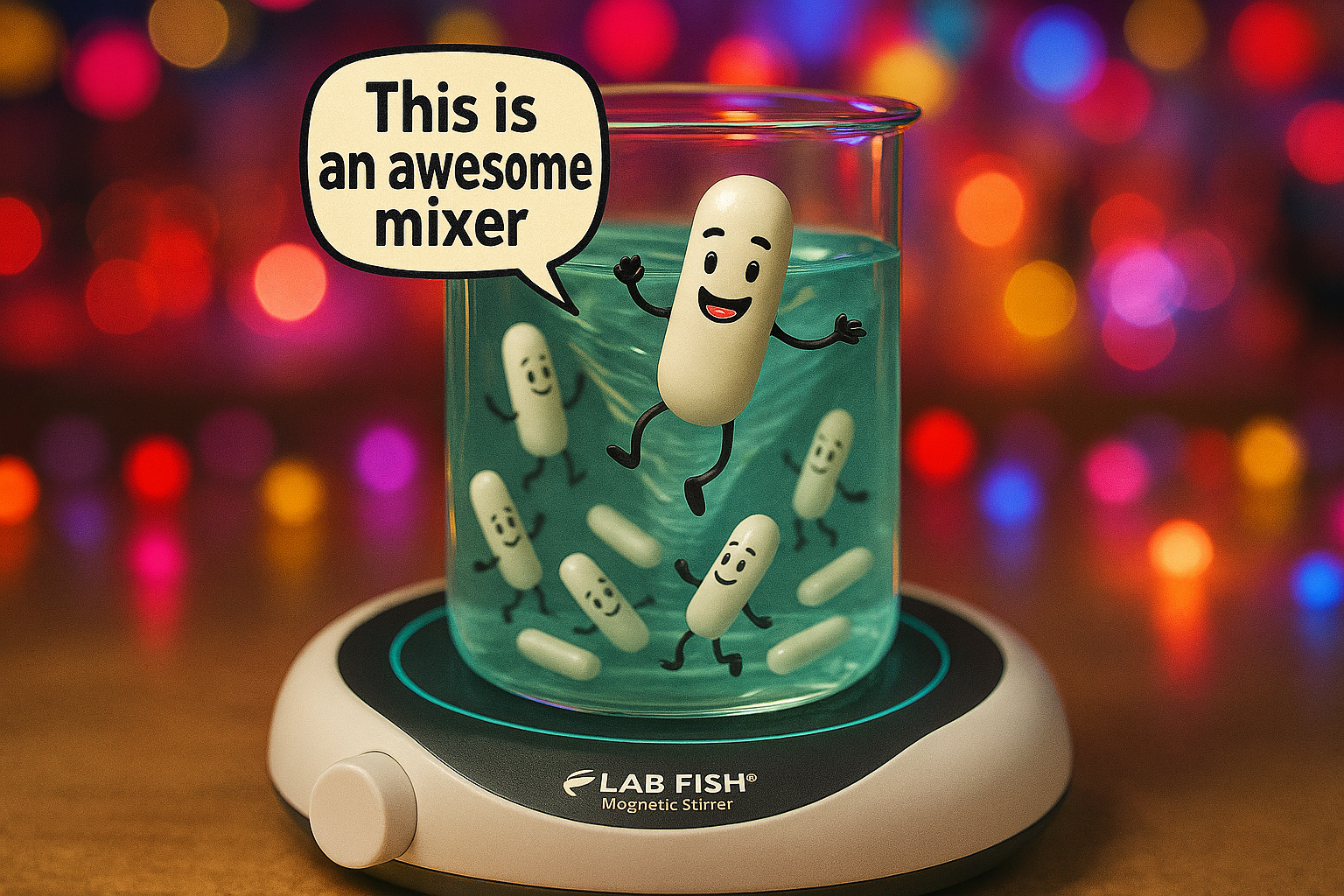 Teflon Coated Magnetic Stir Bars PTFE Multiple Sizes - TN LAB Supply