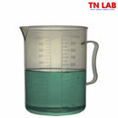 TN LAB Supply Pitcher Beaker 1000ml 1L Lab Quality Polypropylene with Handle