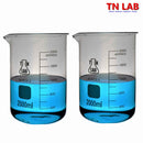 Beaker Borosilicate Glass with Graduations 2,000ml 2L