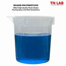 Beaker Lab-Quality Polypropylene Plastic 500ml Beaker