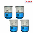 TN LAB Supply Beaker Borosilicate 3.3 Glass 800ml 4-Pack