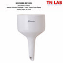 Buchner Funnel Porcelain Vacuum Filter Funnel 080mm - 8cm