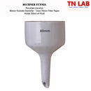 TN LAB Supply 80mm Porcelain Buchner Funnel
