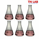 TN LAB 100ml Erlenmeyer Conical Flask Borosilicate 3.3 Glass 6-Pack