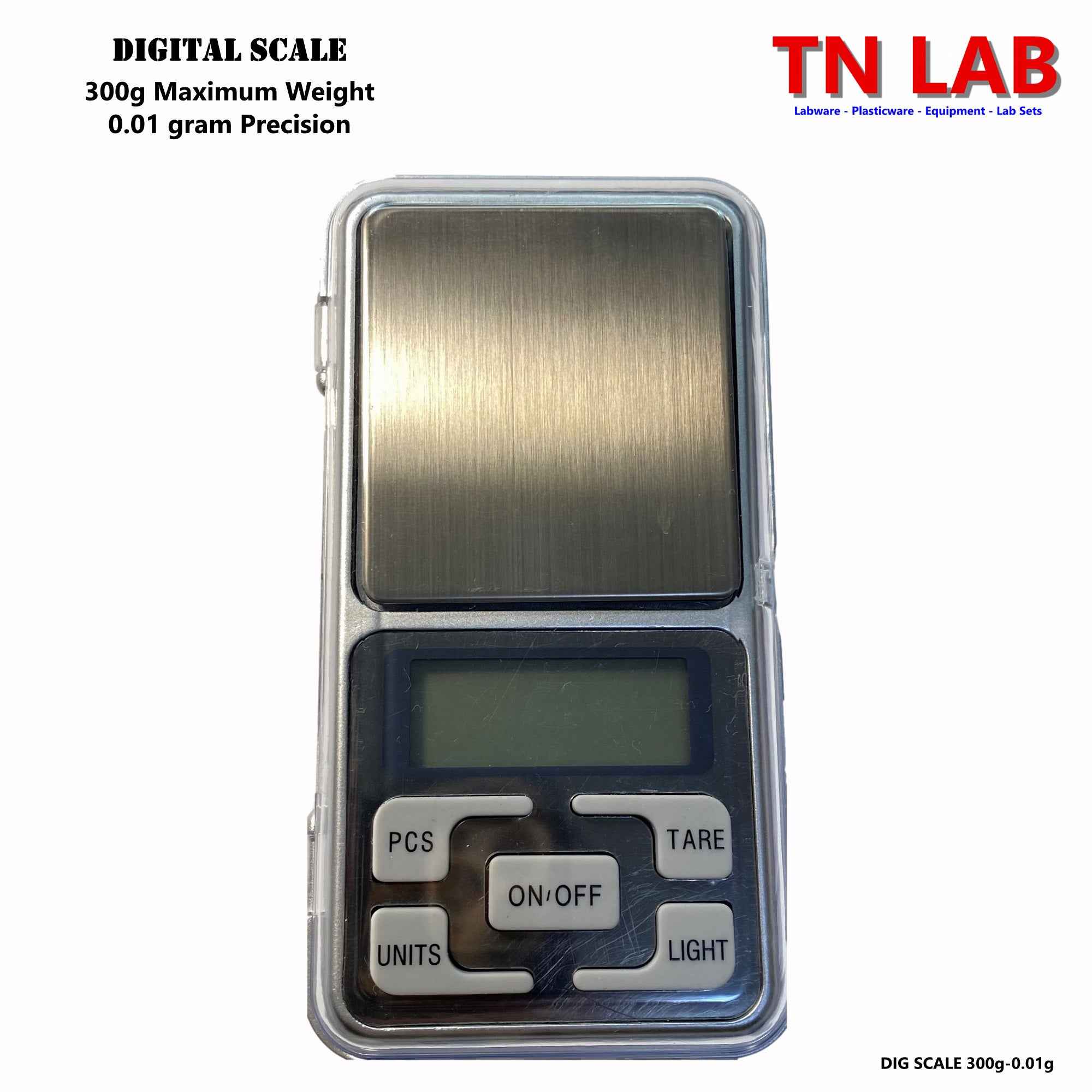 Scale Digital Electronic - 0.01 gram Precision - 300 gram Max