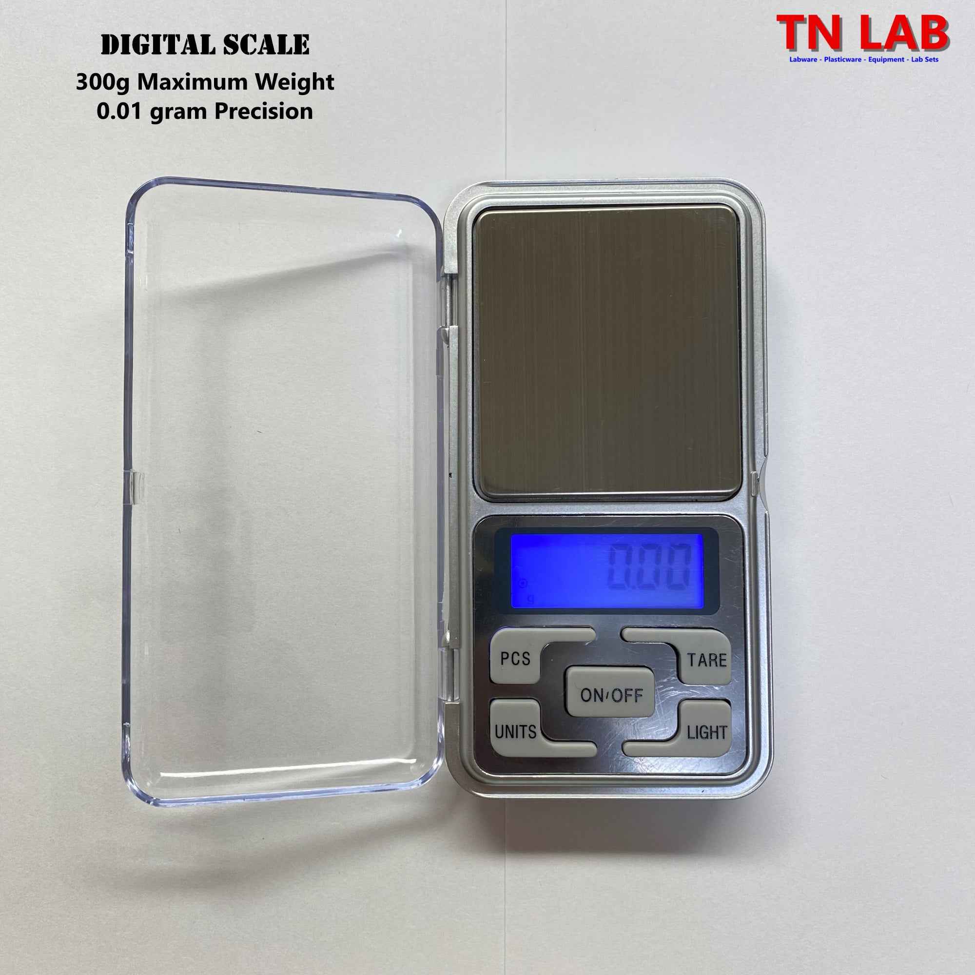 Scale Digital Electronic - 0.01 gram Precision - 300 gram Max
