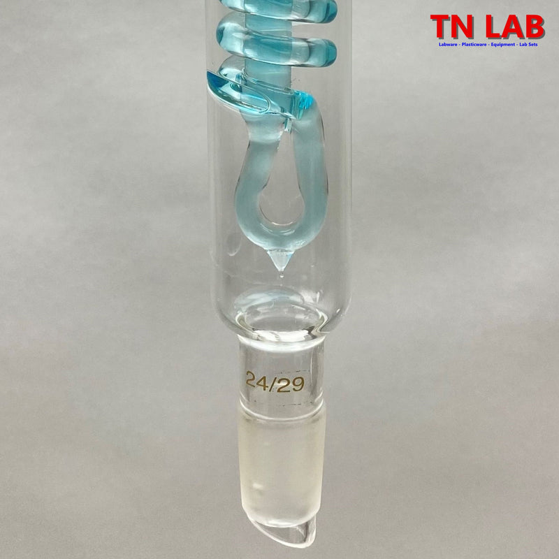 TN LAB Supply 400mm Dimroth Reflux Condenser Borosilicate 3.3 Glass