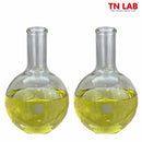 TN LAB Supply 2000ml 2L Flat Bottom Boiling Flask Thick-Wall Borosilicate 3.3 Glass 2-Pack