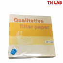 TN LAB Supply Filter Paper 11cm 110mm Round Qualitative Slow Filter for Buchner Funnels and Other Funnels 100-Filters