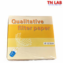 TN LAB Supply Filter Paper 12.5cm 125mm Round Qualitative Slow Filter for Buchner Funnels and Other Funnels 100-Filters