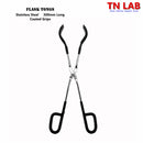TN LAB Supply Flask Tongs 300mm Long Coated Grips